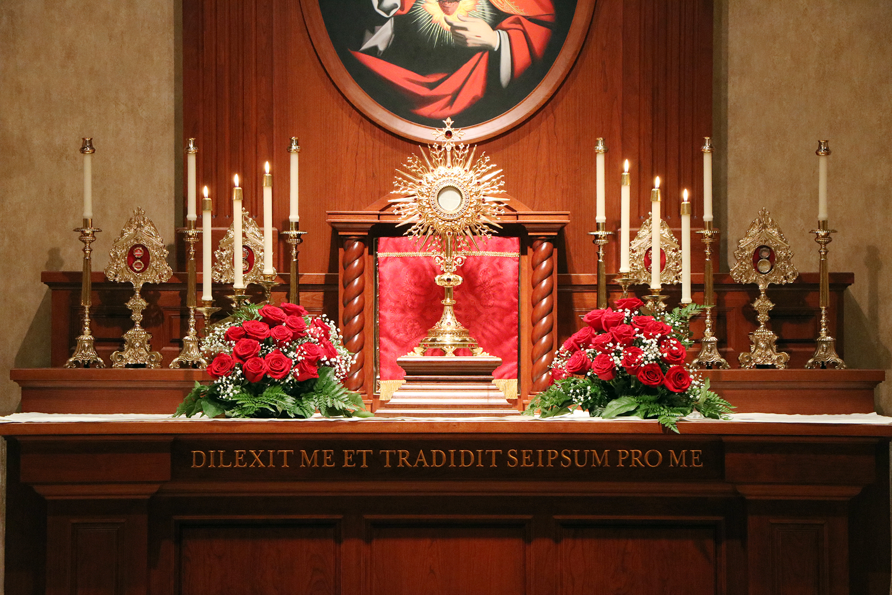 Let us adore Christ in the Blessed Sacrament